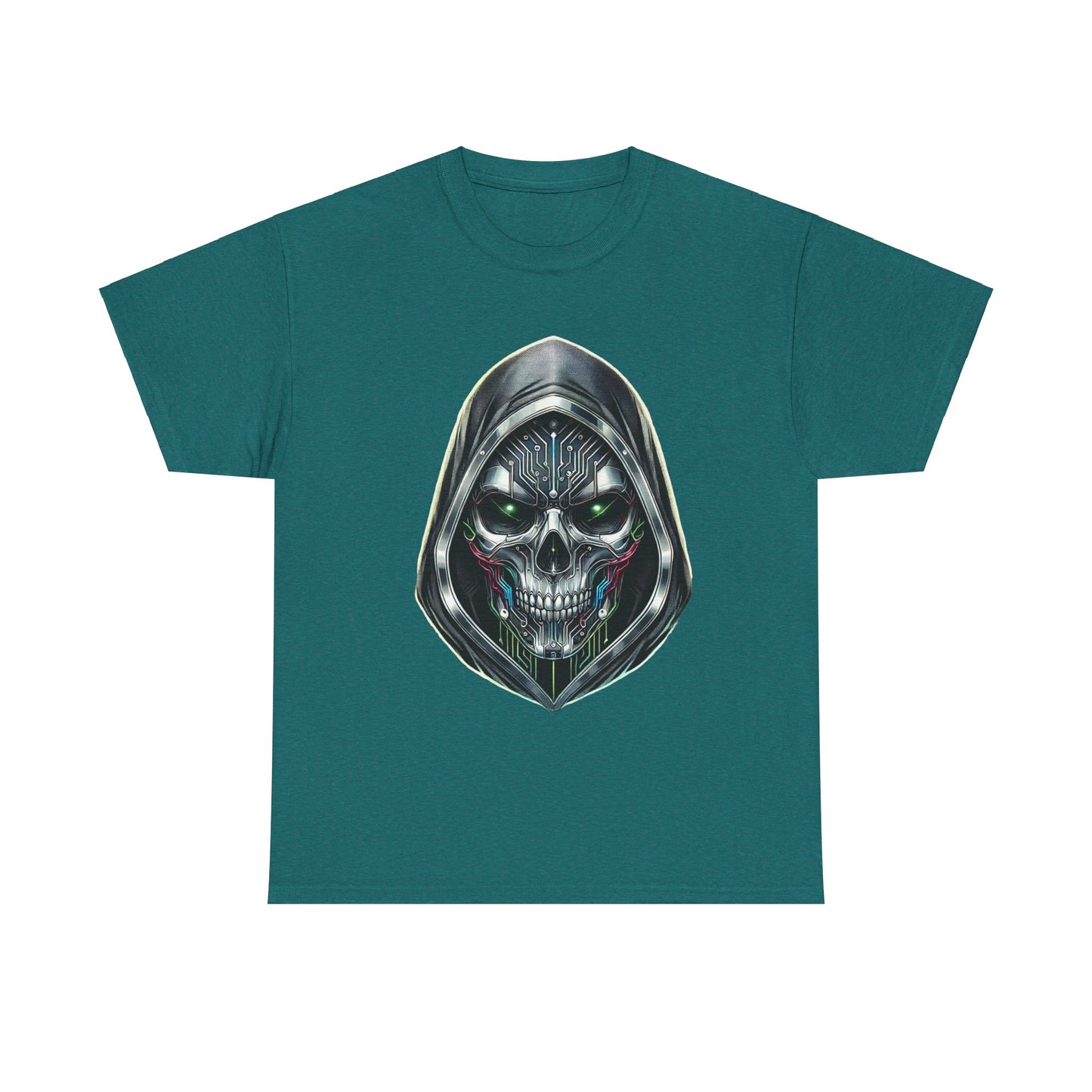 Cyber Skull - Heavy Cotton Tee