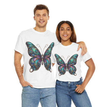 Vibrant Butterfly - Heavy Cotton Tee