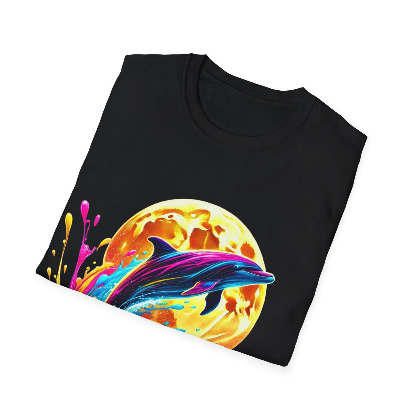 Colour Splash Dolphin - Classic Tee