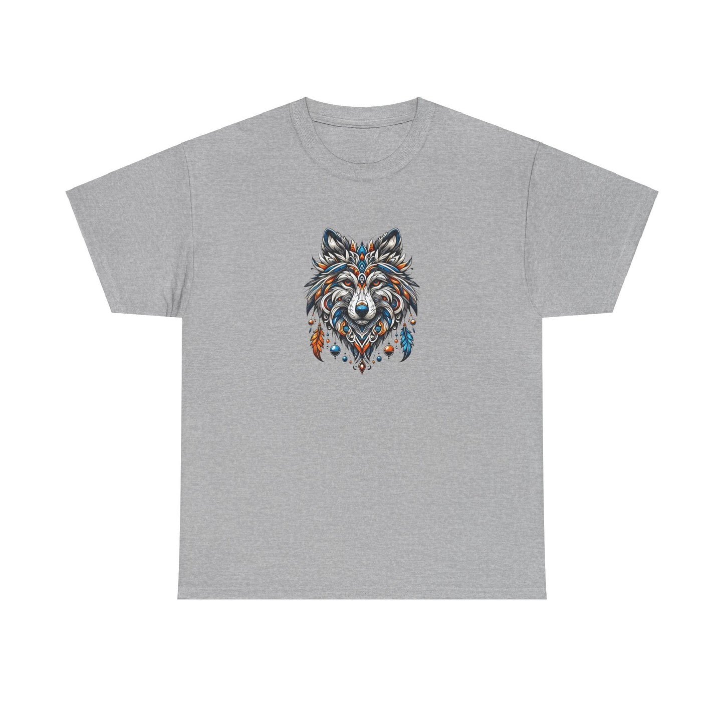 Tribal Wolf - Heavy Tee XL Range