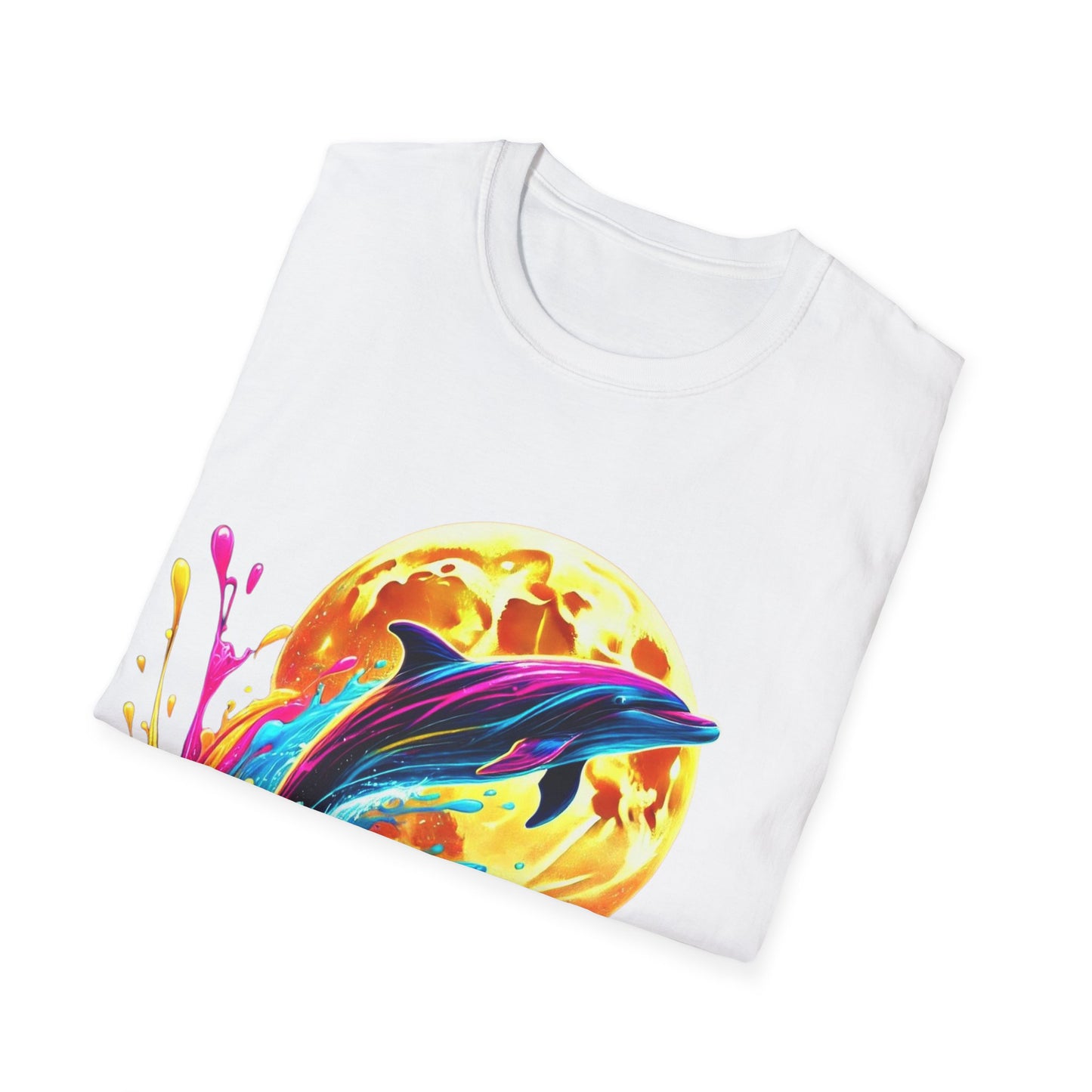 Colour Splash Dolphin - Classic Tee