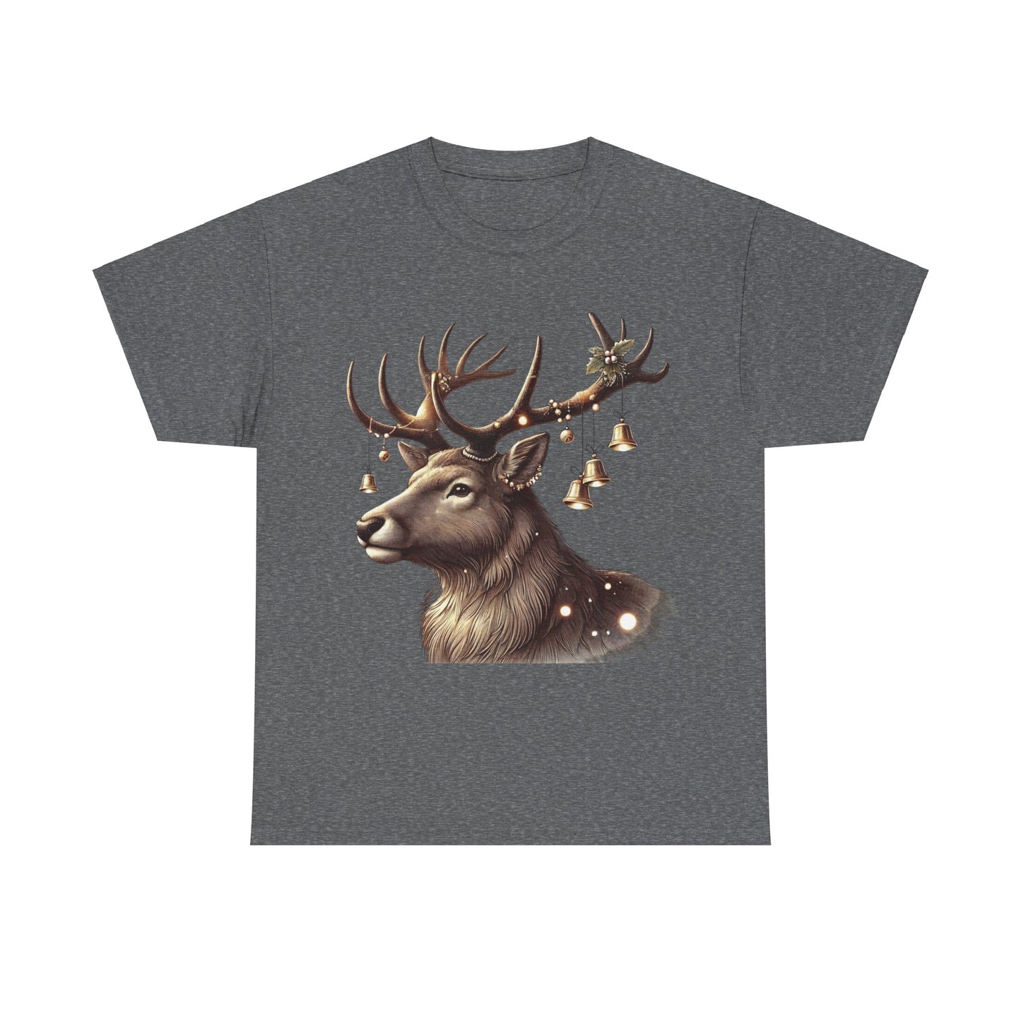 Elegant Reindeer - Heavy Cotton Tee