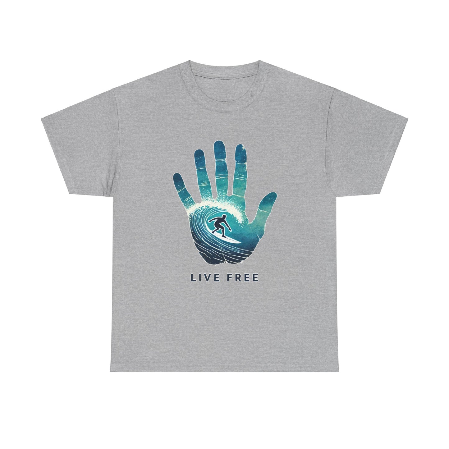 Live Free - Heavy Cotton Tee