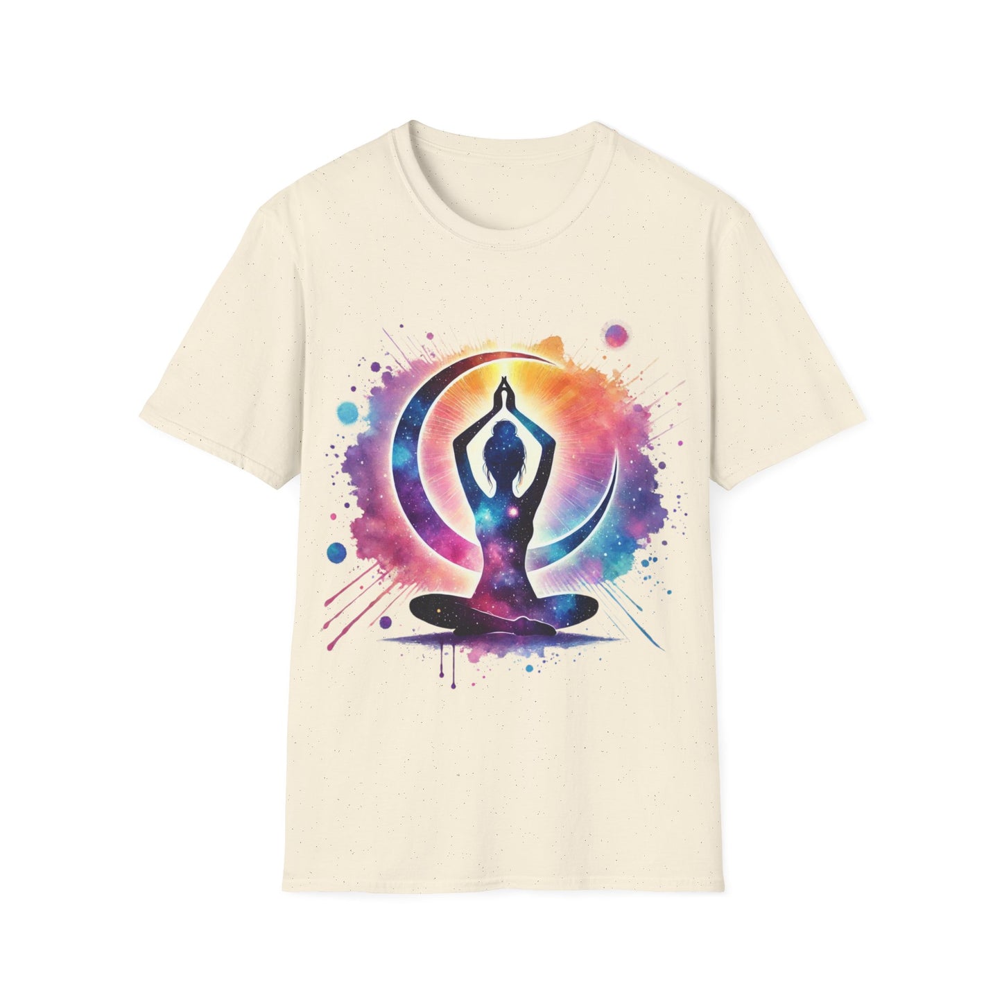 Yoga Silhouette - Soft Style T-Shirt