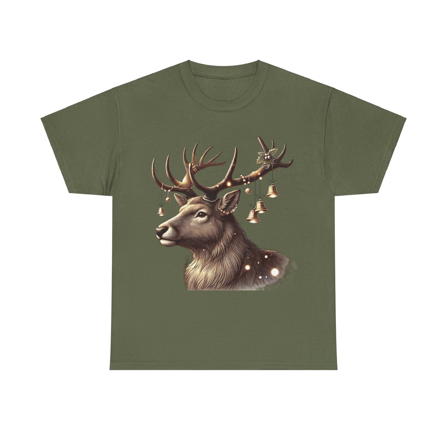 Elegant Reindeer - Heavy Cotton Tee