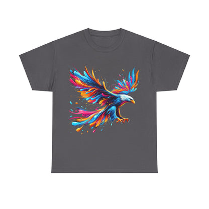 Colour Splash Eagle  - Heavy Cotton Tee