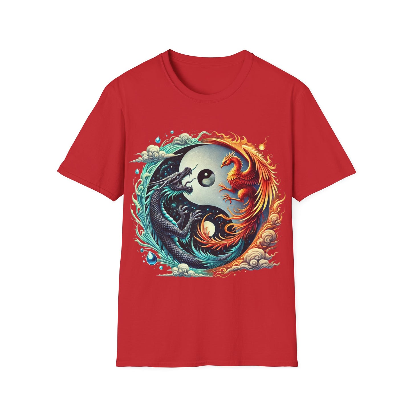 Mystical Yin & Yang - Soft Style T-Shirt