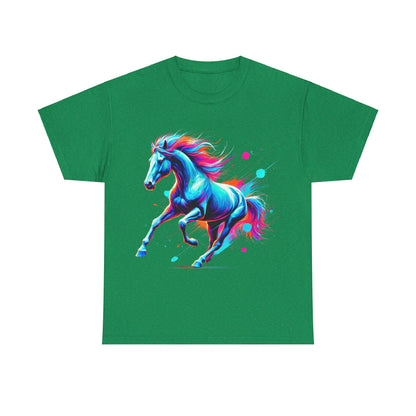 Colour Splash Horse - Heavy Tee XL Range