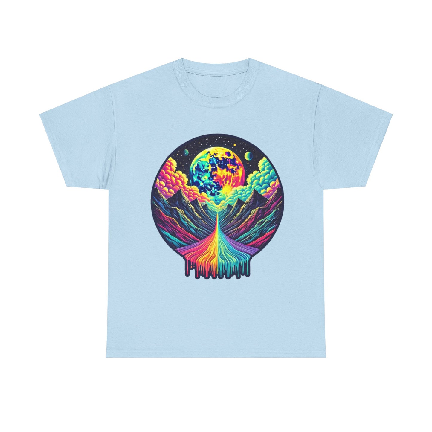 Vibrant Mountains - Heavy Tee XL Range